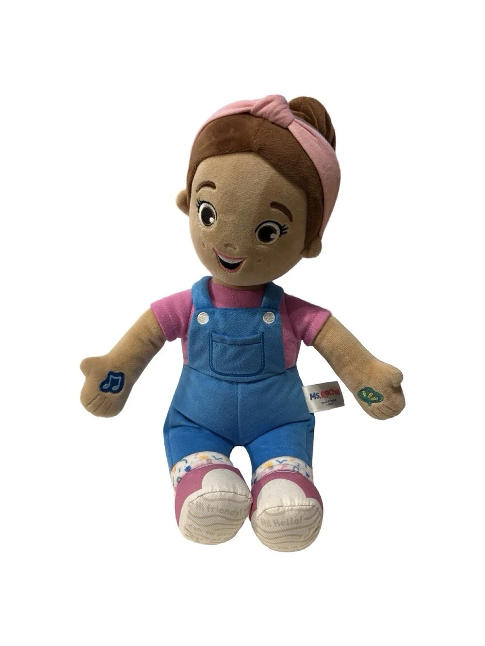 Ms Rachel Speak & Sing Doll Interactive Toy Talking Singing Plush Kids